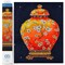 Diamond Dotz Red Vase Diamond Painting Kits for Adults - Diamond Art Kits a Relaxing Creative Craft Kit with Dotz Gems 20.5x20.5